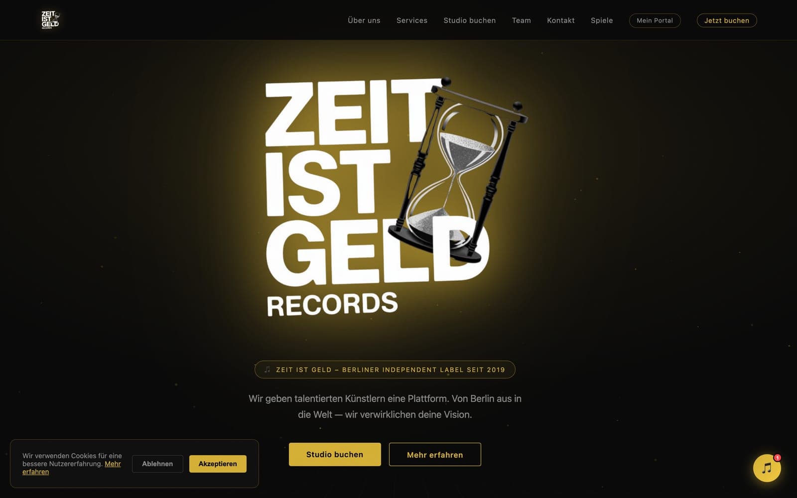 Screenshot ZIG Records
